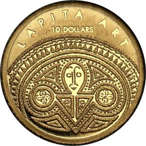 Fidżi 10 dolarów 2008 Kultura Lapita
