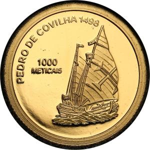 Mozambik. 1000 Metical 2003 Pedro de Covilha
