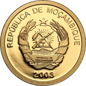 Mozambik. 1000 Metical 2003 Pedro de Covilha