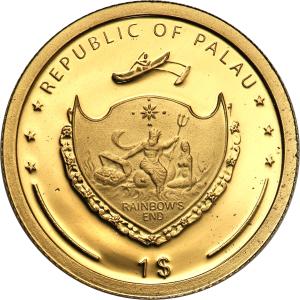 Rep. Palau. 1 dolar 2007 Fontana Di Trevi st.L