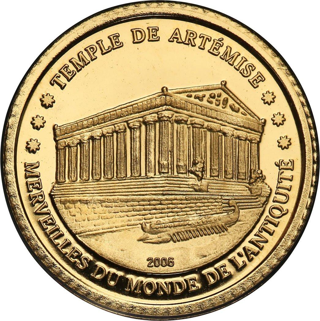 Wybrzeże Kości Słoniowej 1500 franków 2006 Świątynia Artemidy