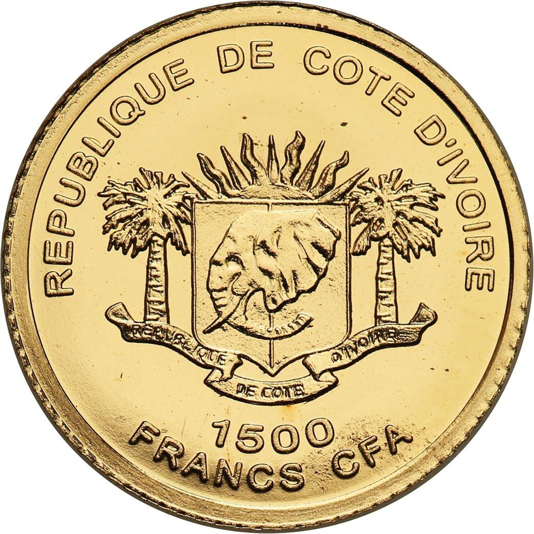 Wybrzeże Kości Słoniowej 1500 franków 2006 Mauzoleum w Halikarnasie