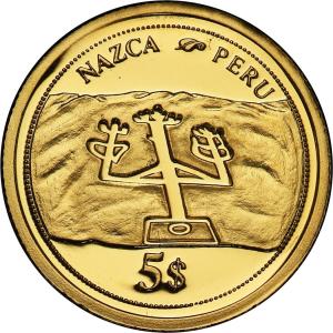 Wyspy Fidżi 5 dolarów 2006 Nazca
