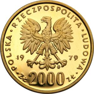 PRL. 2000 złotych 1979 Maria Skłodowska-Curie