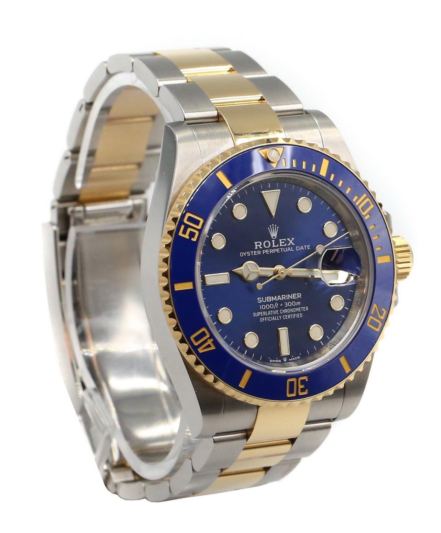 Zegarek Rolex Submariner Date 41 mm 126613LB – stal złoto - NOWOŚĆ 2020