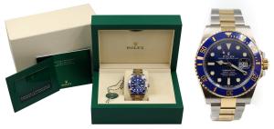 Zegarek Rolex Submariner Date 41 mm 126613LB – stal złoto - NOWOŚĆ 2020