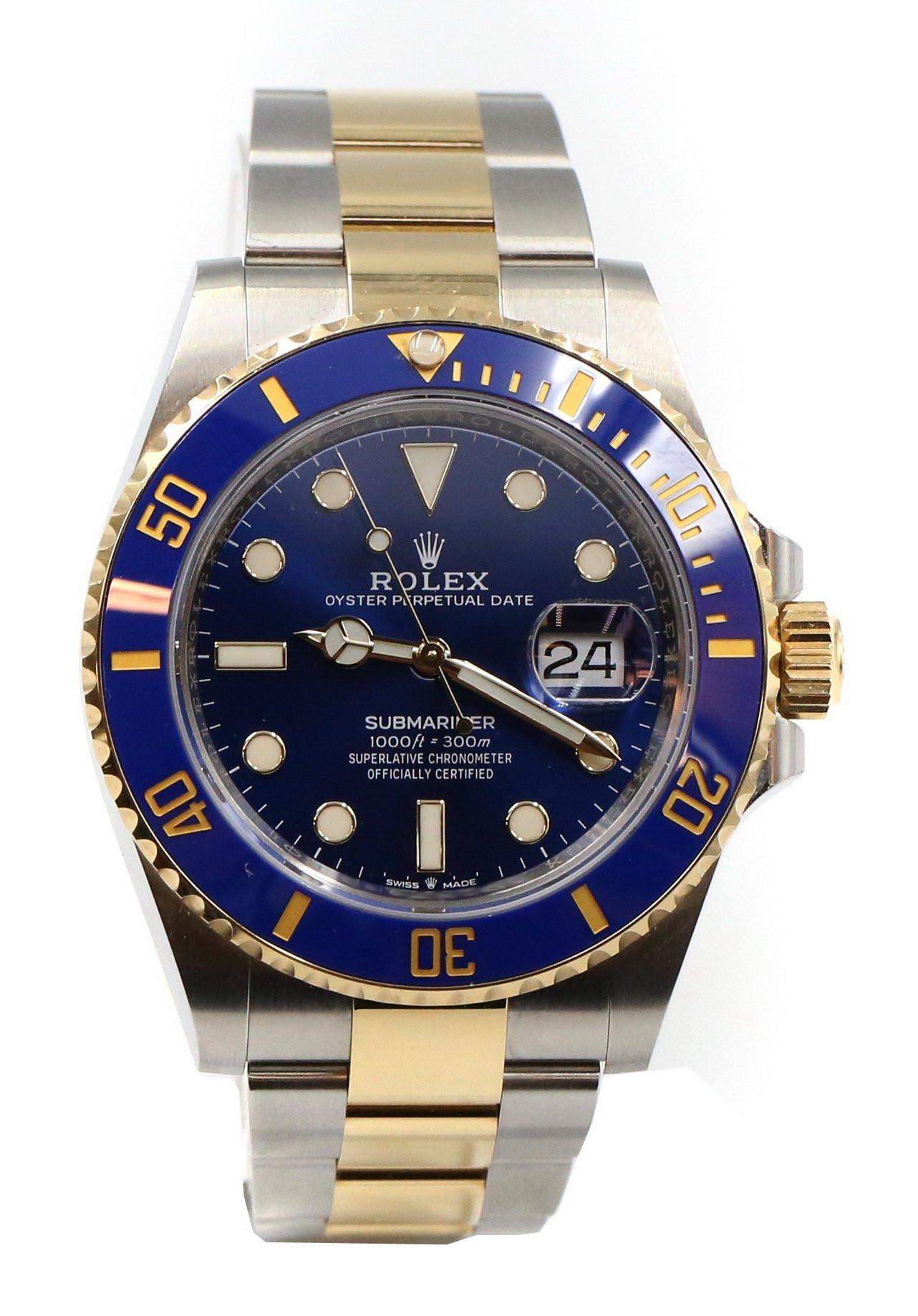 Zegarek Rolex Submariner Date 41 mm 126613LB – stal złoto - NOWOŚĆ 2020