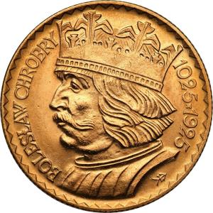 II RP. 10 złotych 1925 Chrobry