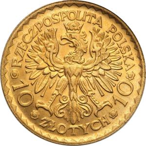 II RP. 10 złotych 1925 Chrobry