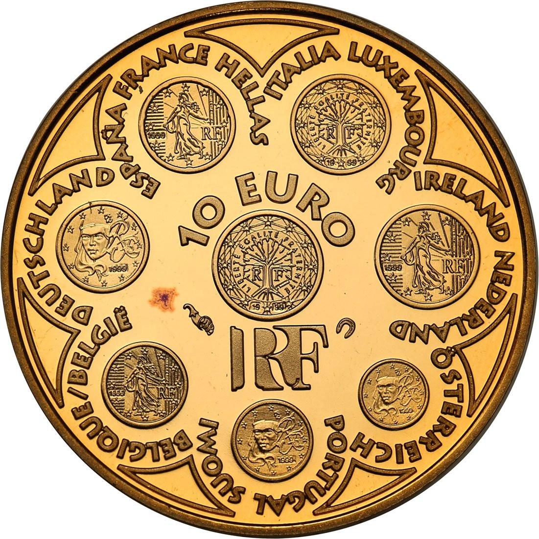 Francja 10 Euro 2002 - 200 lat franka francuskiego