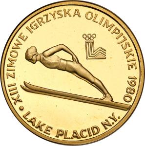 PRL 2000 złotych 1980 XIII Zimowe Igrzyska Olimpijskie Lake Placid st.L
