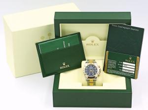 Zegarek Rolex Daytona 116523 Granatowy – stal złoto