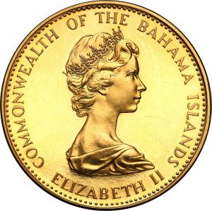 Bahamas. Eliżbieta II. 100 dolarów 1971 st.1/1-