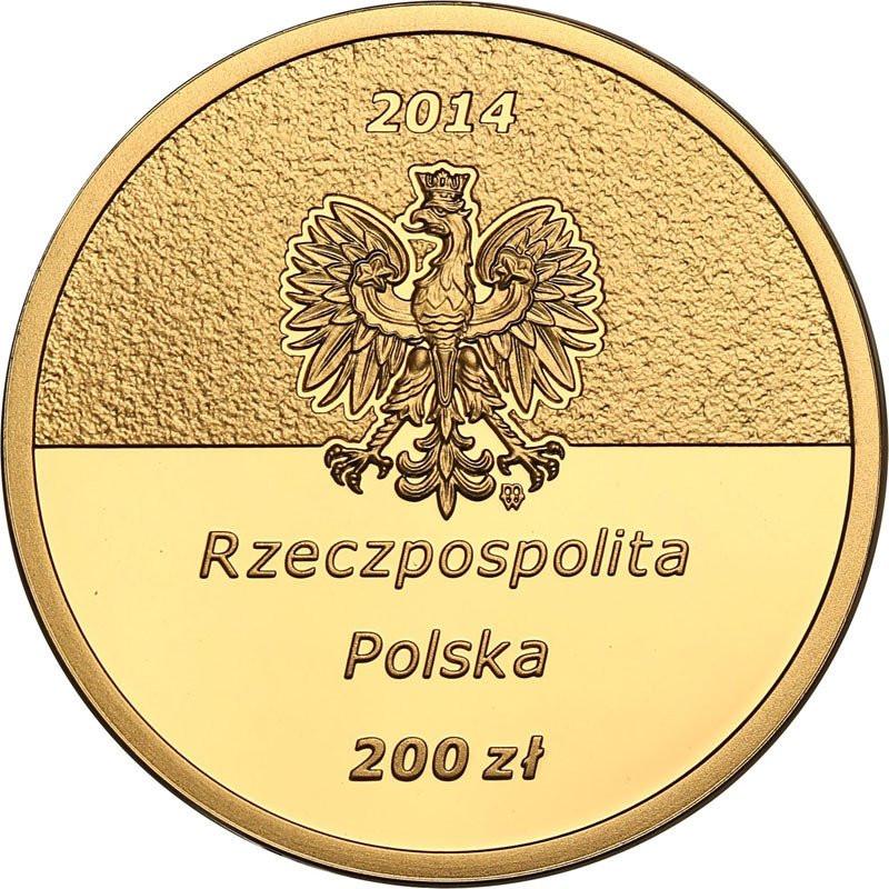 Polska. 200 złotych 2014 Jan Karski st.L