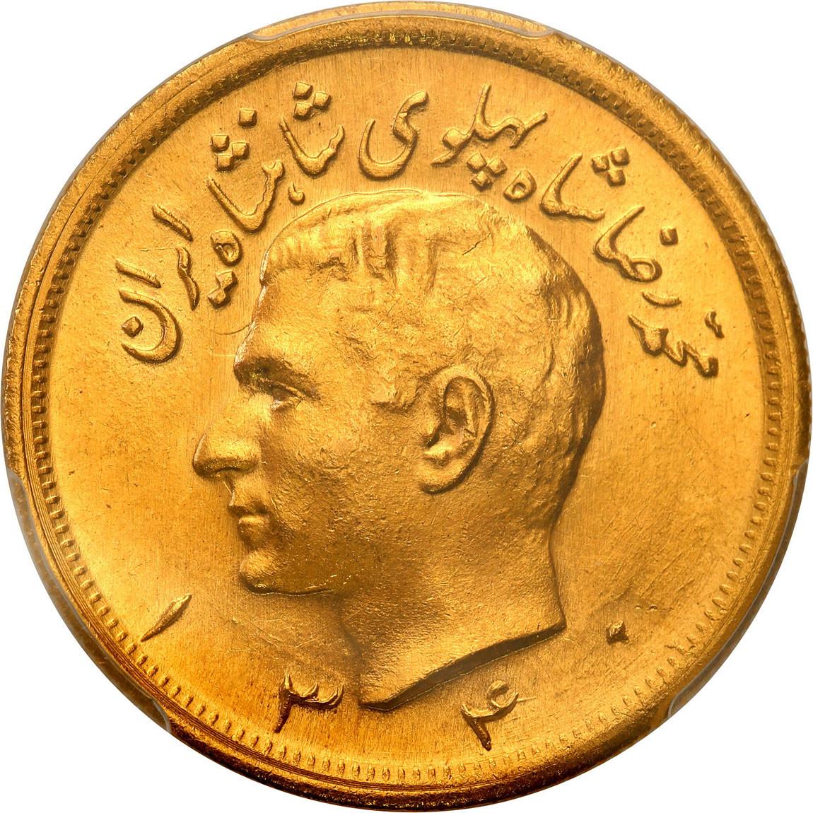 Iran. 2 1/2 Pahlavi 1340 SH (1961 AD) PCGS MS64 (2 MAX)