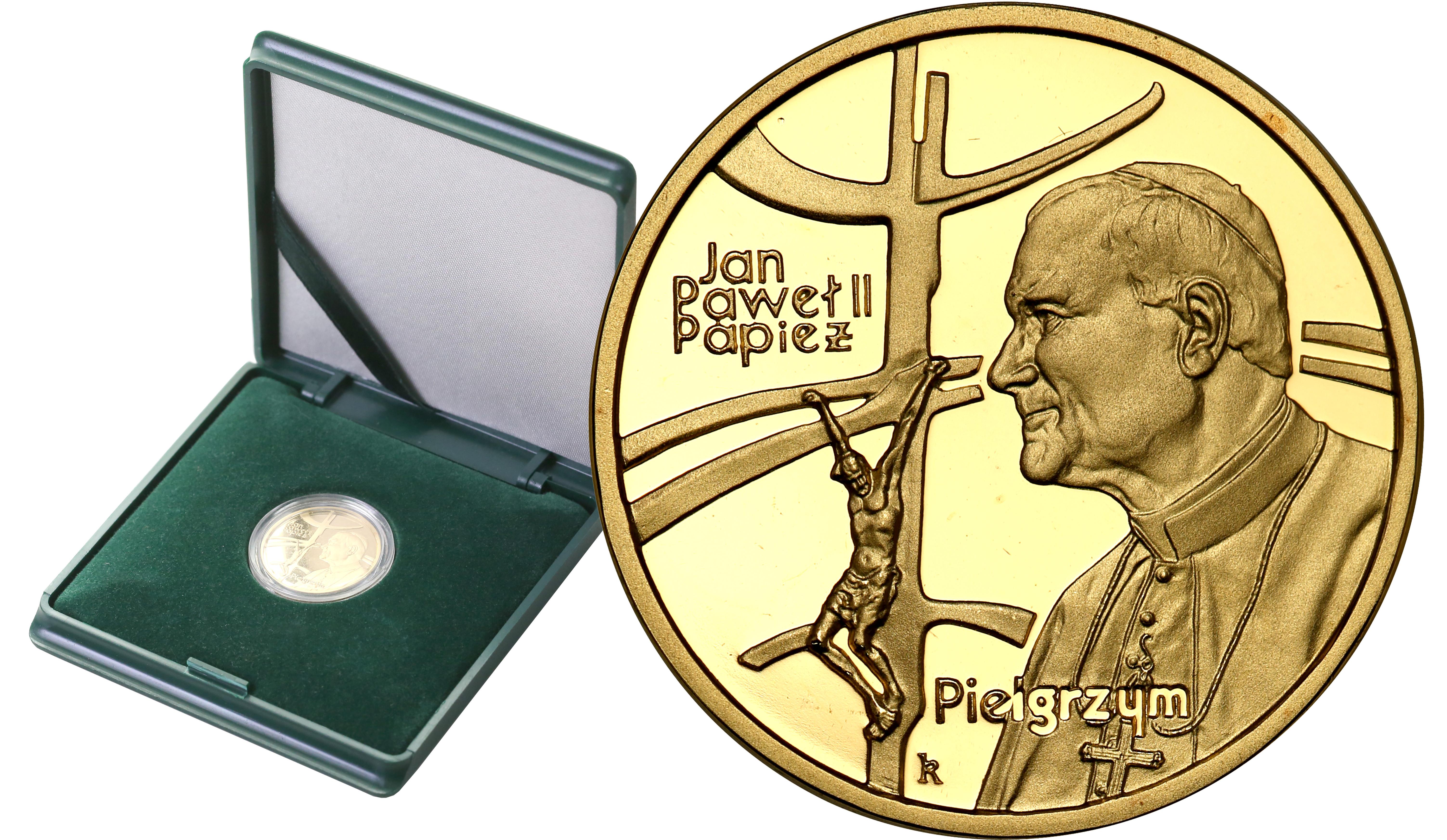 III RP. 100 złotych 1999 Jan Paweł II Papież Pielgrzym st.L