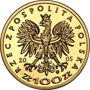III RP. 100 złotych 2005 Stanisław August Poniatowski st.L