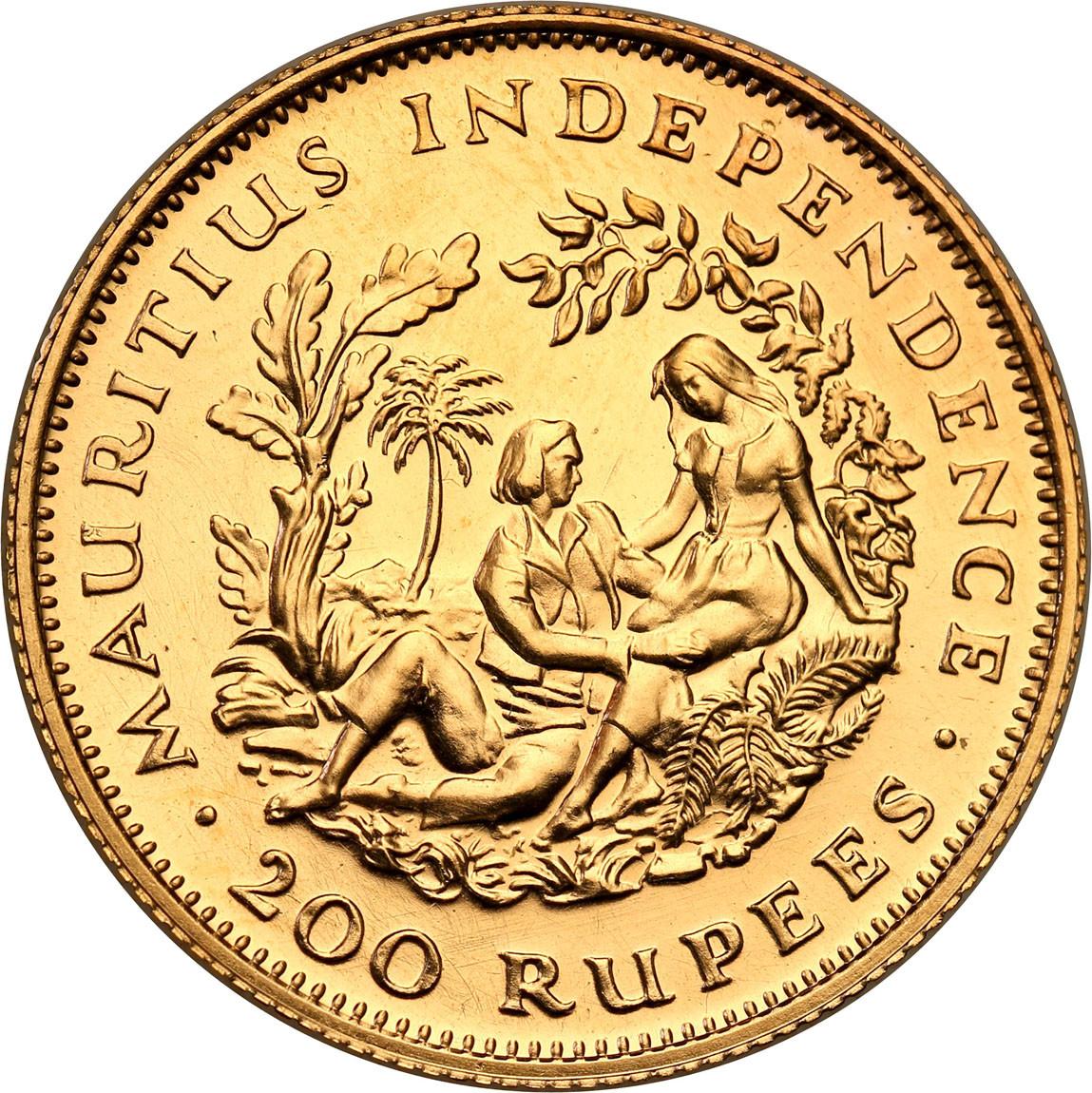 Mauritius. Elizabeth II. 200 rupees, 1971 st.1-