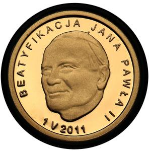 Polska III RP 25 złotych 2011 Beatyfikacja Jana Pawła st.L