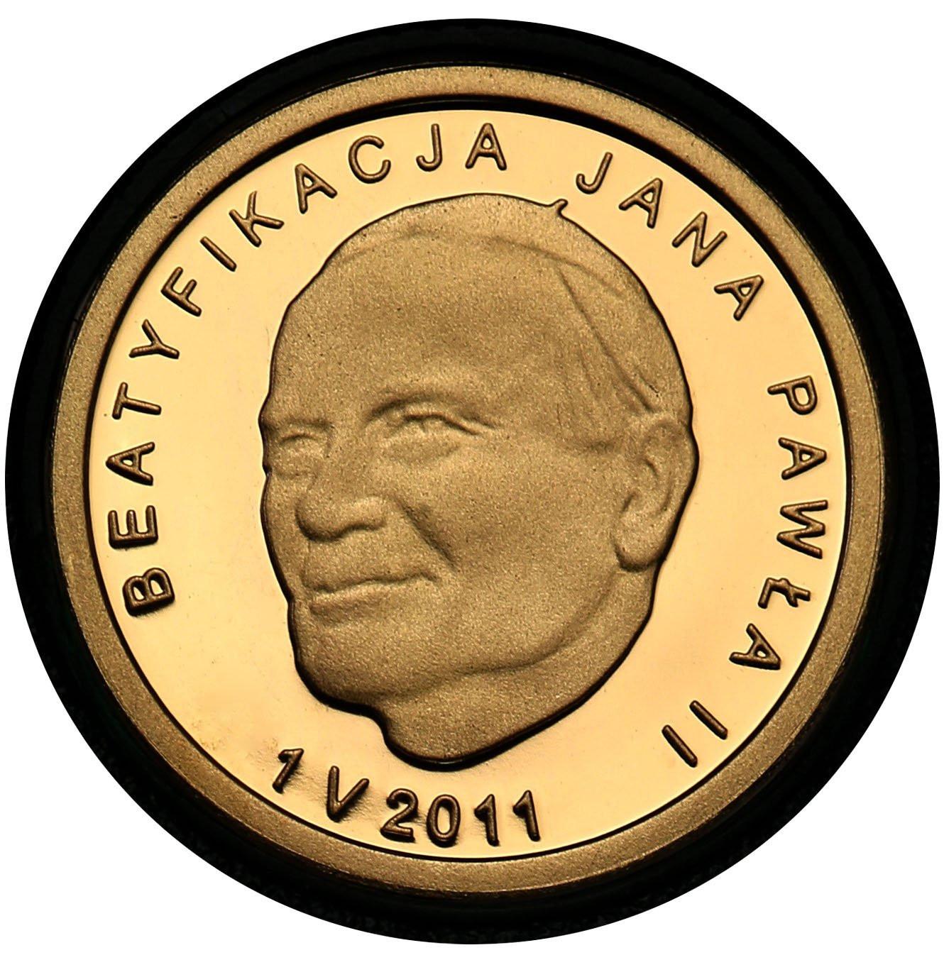 Polska III RP 25 złotych 2011 Beatyfikacja Jana Pawła st.L