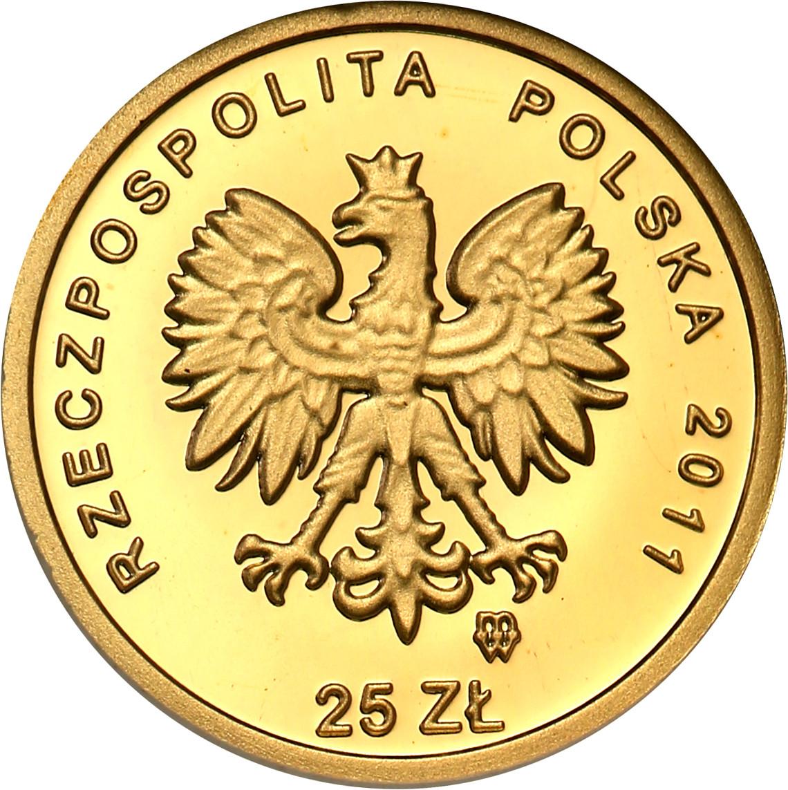 Polska III RP 25 złotych 2011 Beatyfikacja Jana Pawła II Grading PR70