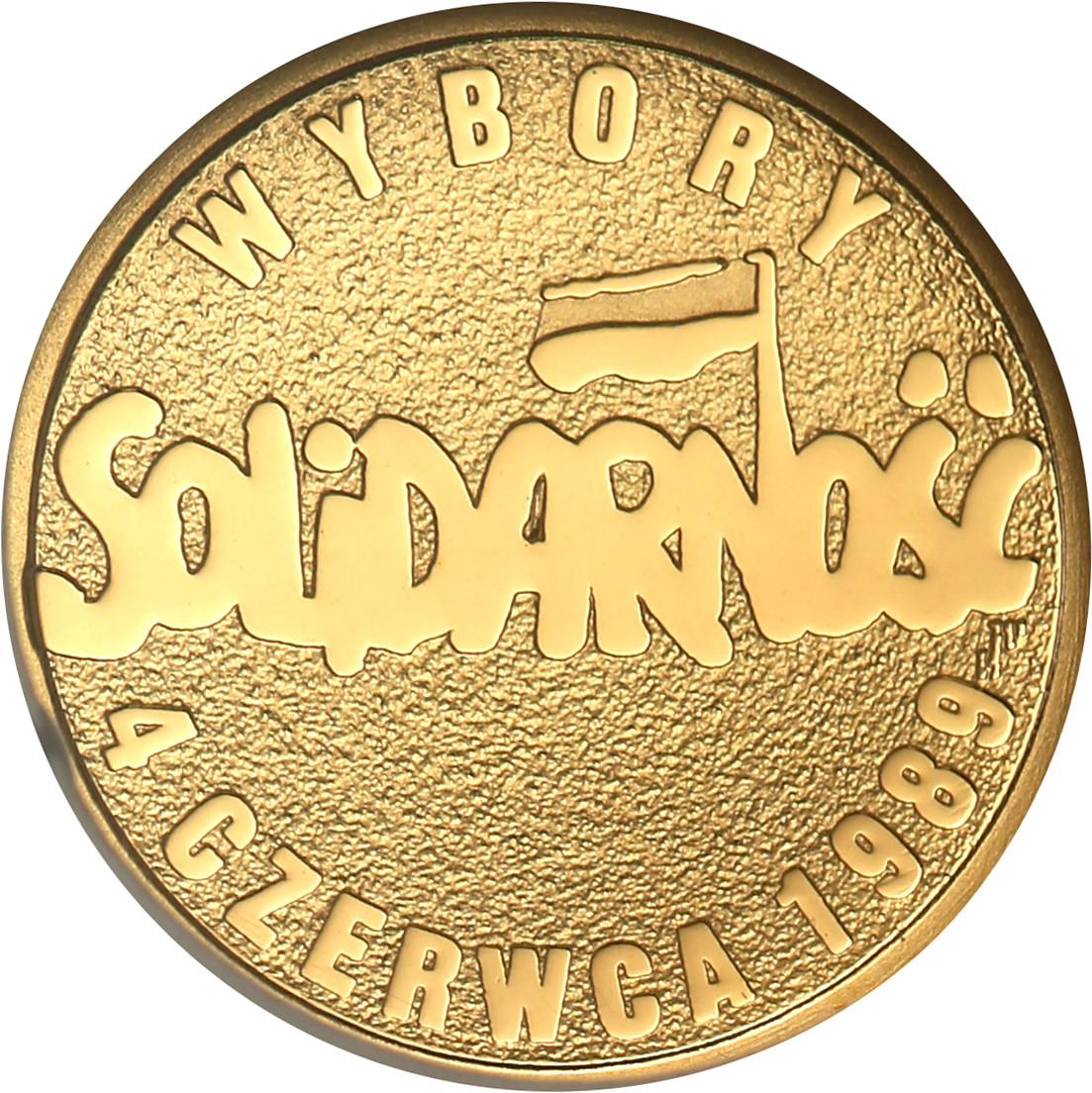 25 złotych 2009 Wybory 4 czerwca 1989 Solidarność Grading PR70