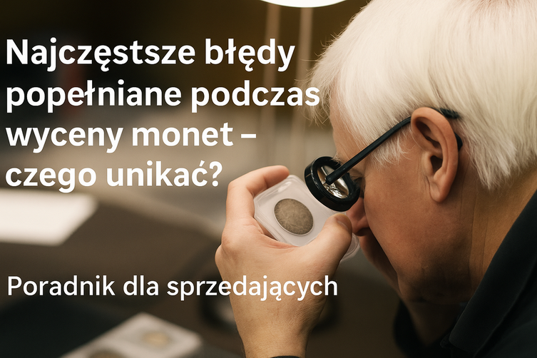 Najczęstsze błędy popełniane podczas wyceny monet – czego unikać?