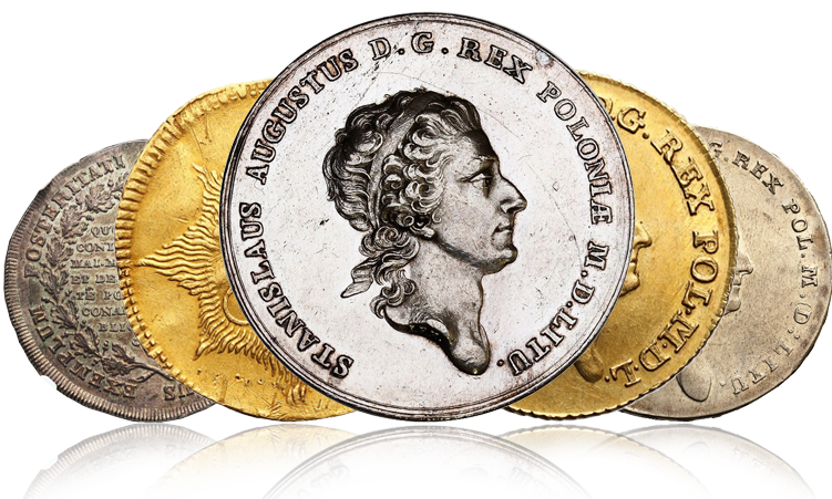 Kolekcja monet St. Augusta Poniatowskiego sprzedana za ponad 1.460.000 złotych