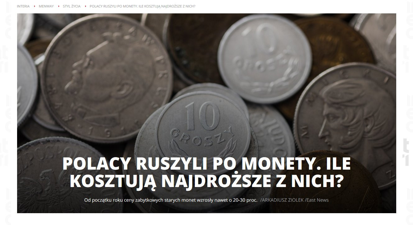 Polacy ruszyli po monety. Ile kosztują najdroższe z nich?